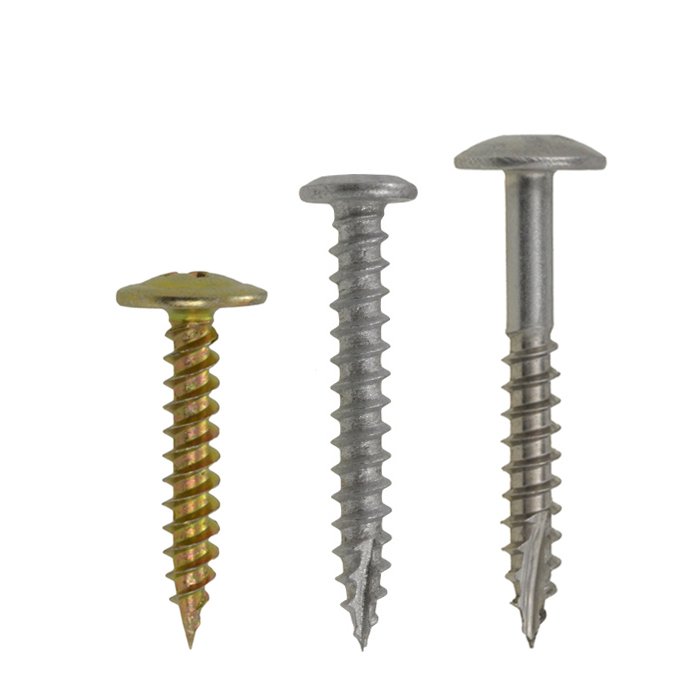 Button & Wafer Timber Screws