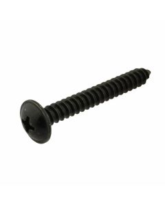 6g (3.50mm) Black Zinc Mushroom Phillips (PH1) Self Tapping Screws ANSI B18.6.4