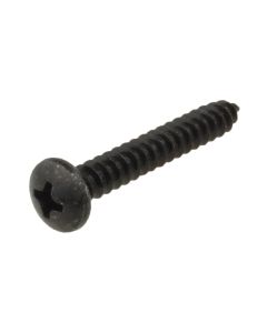 2g (2.20mm) Black Zinc Pan Phillips (PH1) Self Tapping Screws ANSI B18.6.4