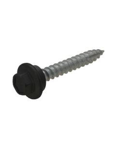 12g (5.50mm) x 25mm NEO Night Sky Hex Flange Timber T17 Cladding Screw Galvanised