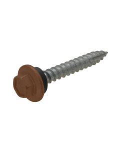 12g (5.50mm) x 25mm NEO Terrain Hex Flange Timber T17 Cladding Screw Galvanised