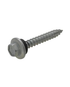 8g (4.20mm) NEO Galvanised Hex Flange (1/4") Coarse Timber T17 Screws