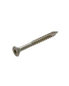 10g (4.8mm) Stainless A2-70 G304 Standard Head Square (SQ2) Decking Timber Screws