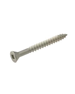 10g (4.8mm) Stainless A2-70 G304 Trim Head Square (SQ2) Decking Timber Screws