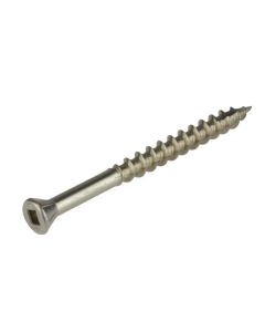 8g (4.2mm) Stainless A2-70 G304 Trim Head Square (SQ1) Decking Timber Screws