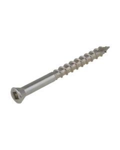 9g (4.5mm) Stainless A2-70 G304 Trim Head Square (SQ2) Decking Timber Screws