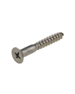 14g (6.30mm) Stainless A2-70 G304 Countersunk Phillips (PH3) Coarse Wood Screws JIS B1112