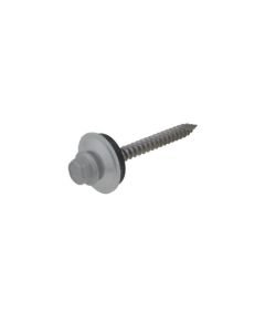 14g (6.30mm) x 50mm Windspray Cyclone BRA / Multiseal Hex Flange (3/8") Timber T17 Roofing Screw Galvanised