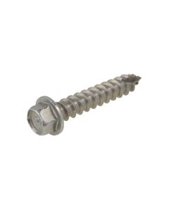 14g (6.30mm) Stainless A2-70 G304 Hex Flange (5/16") Coarse T17 Pit Screws Telstra NBN