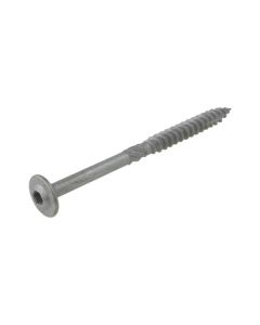 16g (6.80mm) Galvanised Large Wafer Batten In/Hex (5mm) Coarse Timber T17 Screws