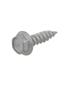 8g (4.20mm) Galvanised Hex Flange (1/4") Stitching Coarse Timber Screws