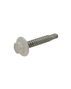 10g (4.80mm) x 25mm Dune Hex Flange (5/16") Metal Self Drilling Cladding Screw Galvanised