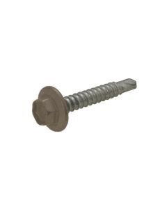 10g (4.80mm) x 25mm Jasper Hex Flange (5/16") Metal Self Drilling Cladding Screw Galvanised