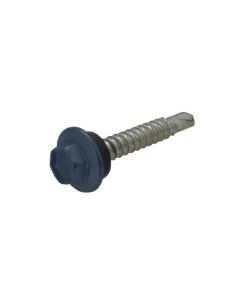 10g (4.80mm) x 25mm NEO Deep Ocean Hex Flange (5/16") Metal Self Drilling Cladding Screw Galvanised