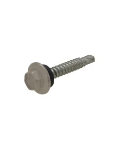 10g (4.80mm) x 25mm NEO Gully Hex Flange (5/16") Metal Self Drilling Cladding Screw Galvanised