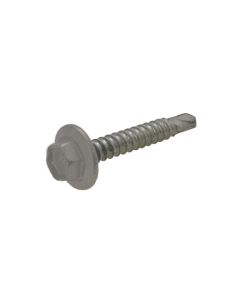 12g (5.50mm) x 20mm Wallaby Hex Flange (5/16") Metal Self Drilling Shed Screw Galvanised