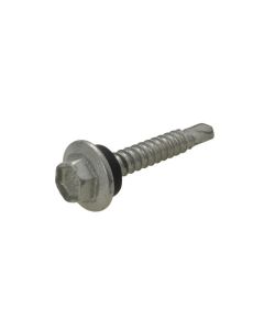 10g (4.80mm) NEO Galvanised Hex Flange (5/16") Coarse Metal Self Drilling Screws