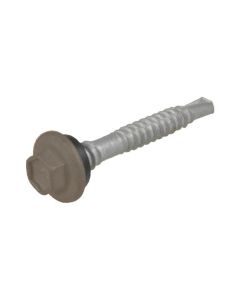 12g (5.50mm) x 39mm NEO Jasper Hex Flange (5/16") Metal Top Grip Roofing Screw Galvanised