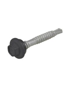 12g (5.50mm) x 39mm NEO Monument Hex Flange (5/16") Metal Top Grip Roofing Screw Galvanised