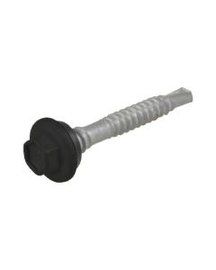 12g (5.50mm) x 39mm NEO Night Sky Hex Flange (5/16") Metal Top Grip Roofing Screw Galvanised