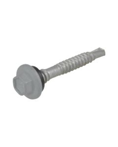 12g (5.50mm) x 39mm NEO Windspray Hex Flange (5/16") Metal Top Grip Roofing Screw Galvanised