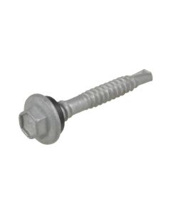 12g (5.50mm) NEO Galvanised Top Grip Hex Flange (5/16") Coarse Metal Self Drilling Roofing Screws