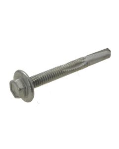 12g (5.50mm) Galvanised Hex Flange (5/16") Series 500 Fine Metal Self Drilling Screws