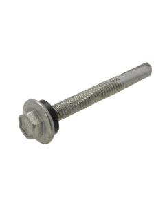 12g (5.50mm) NEO Galvanised Hex Flange (5/16") Series 500 Fine Metal Self Drilling Screws