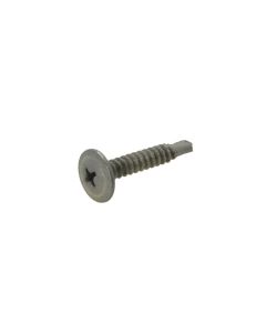 8g (4.20mm) Galvanised Button Phillips (PH2) Coarse Metal Self Drilling Screws