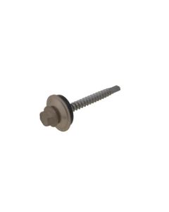 14g (6.30mm) x 53mm Jasper Cyclone BRA / Multiseal Hex Flange (3/8") Metal Roofing Screw Galvanised