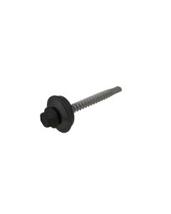 14g (6.30mm) x 53mm Night Sky Cyclone BRA / Multiseal Hex Flange (3/8") Metal Roofing Screw Galvanised