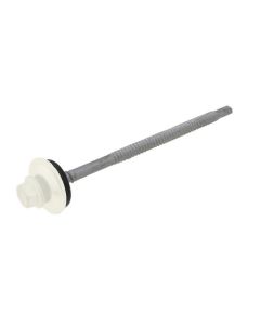 14g (6.30mm) x 150mm Surfmist Cyclone BRA / Multiseal Hex Flange (3/8") Metal Roofing Screw Galvanised