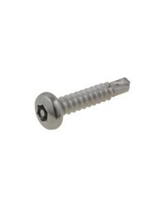 8g (4.20mm) G410 Stainless Pan Post Torx (T20) Coarse Metal Self Drilling Security Screws