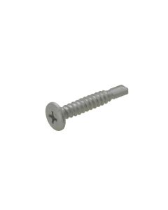 10g (4.80mm) Galvanised Wafer Phillips (PH2) Coarse Metal Self Drilling Screws