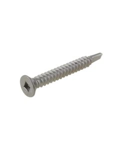 10g (4.80mm) G410 Stainless Countersunk Square (SQ2) Metal Self Drilling Decking Screws