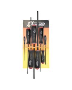 8 Pce -  2mm to 10mm Metric Bondhus Long Hex Ball End Screwdriver Set 10733