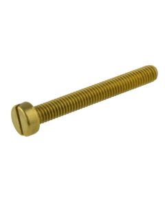 6BA x 0.53p British Association Brass Cheese Slot Machine Screws AS B85