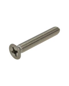 M3.5 x 0.60p Metric Coarse Stainless A2-70 G304 Countersunk Phillips (PH2) Machine Screws DIN 965