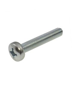 M1.6 x 0.35p Metric Coarse Zinc Pan Phillips (PH0) Machine Screws AS 1427