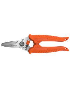 185mm 7" Gen II Pro Black Panther Orange Rounded Tip Industrial Snips Sterling 29-724