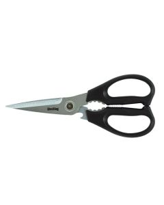 205mm 8" Black Panther Kitchen Scissors Sterling 29-802