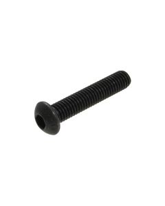 M12 x 1.75p Metric Coarse Plain Black Uncoated Class 12.9 Button Head Socket (8mm Key) Screws ISO 7380