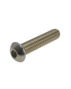 1/2" x 13 TPI UNC Coarse Stainless A2-70 G304 Button Head Socket (5/16" Key) Screws ANSI B18.3