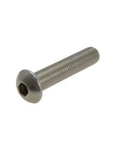 #0-80 TPI UNF Fine Stainless A2-70 G304 Button Head Socket (0.035" Key) Screws ANSI B18.3