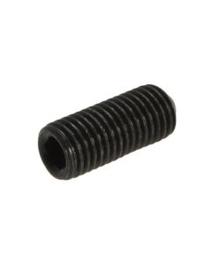 #10-32 (3/16") x 32 TPI UNF Fine Plain Black Uncoated Grade 14.9 Cup Point Socket (3/32" Key) Set Screws Grub ANSI B 18.3