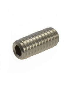 #2-56 TPI UNC Coarse Stainless A2-70 G304 Cup Point Socket (0.035" Key) Set Screws Grub ANSI B18.3