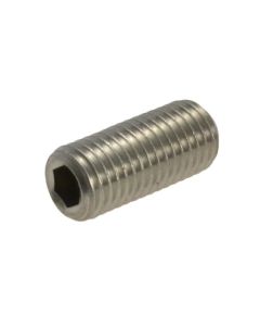 #0-80 TPI UNF Fine Stainless A2-70 G304 Cup Point Socket (0.028" Key) Set Screws Grub ANSI B18.3