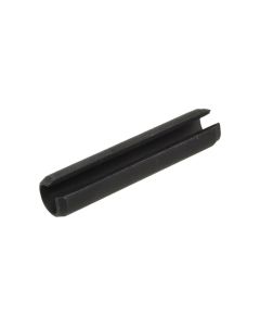 4mm (M4) Metric Black Oxide Slotted Spring Roll Pins ISO 8752