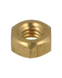 1/8" x 40 TPI BSW Coarse Brass Hex Standard Nuts Low Tensile HEC Standard