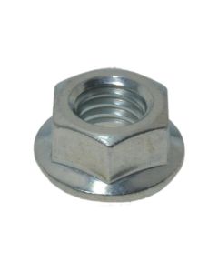 #6-32 x 32 TPI UNC Coarse Zinc Grade 5 Hex Flange Serrated Nuts High Tensile IFI 145 / B18 2.2